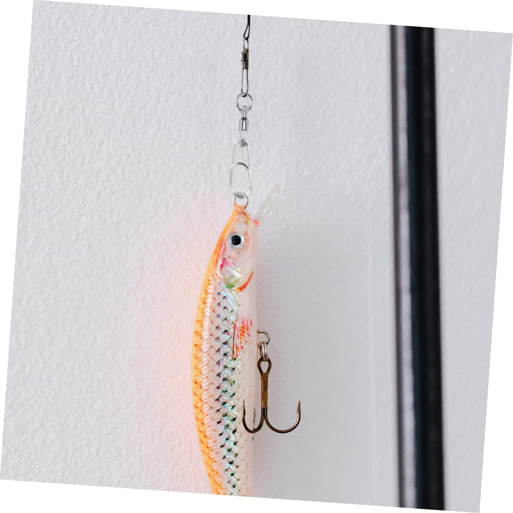 INOOMP 60 Pezzi Connettore Ad Anello A Otto Figure Esche Pesca per Cuscinetti A Dolce Utensile Rotante Pesca Girelle Rotanti Pesca A Scatto Girevoli Connettore A Scatto