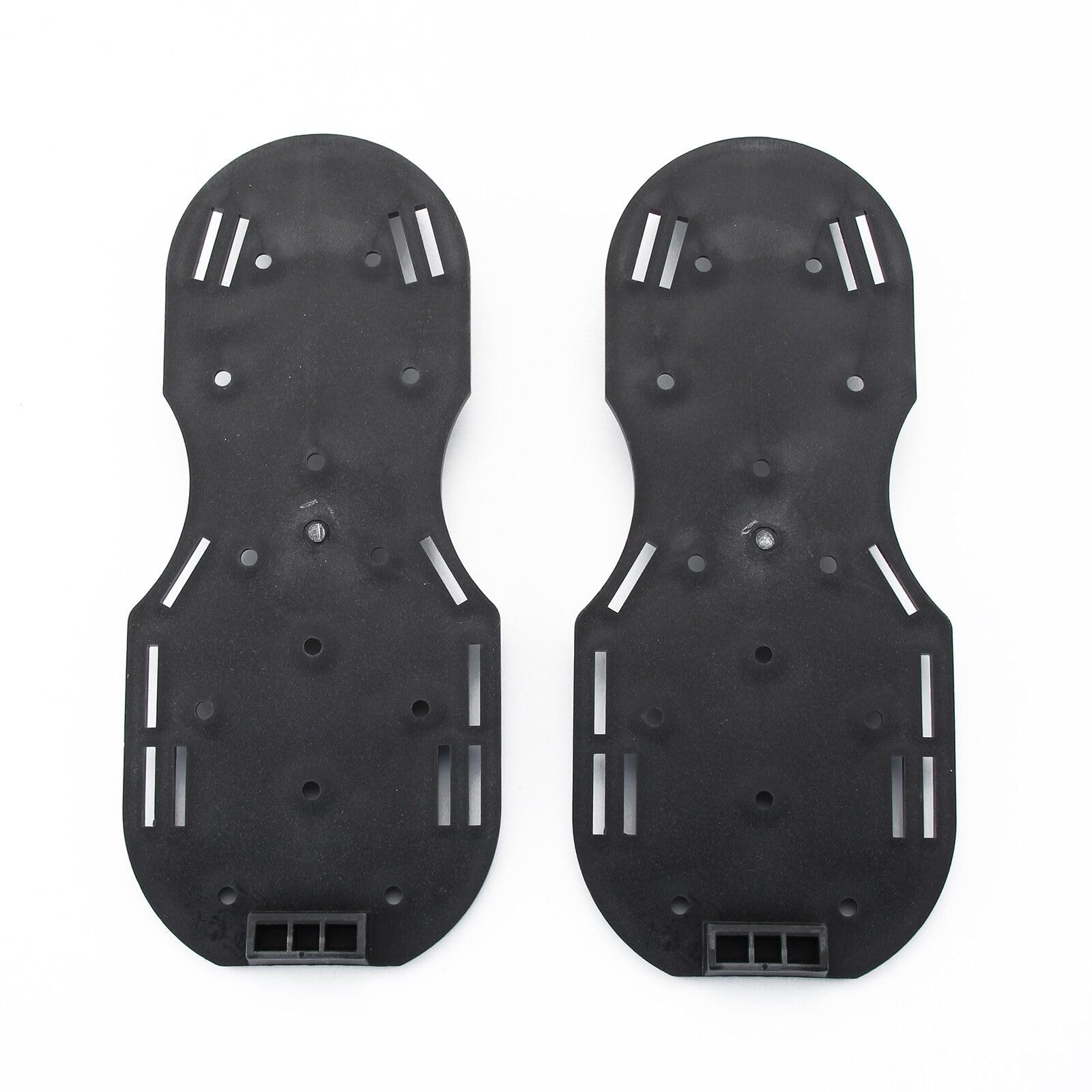 Youyijia Lawn Aerator Shoes Universal Size Fits Lawn Nail Shoes with 26 Spikes and Adjustable Straps for Garden Soil Grass Lawn Aerator Sandals 29x13cm