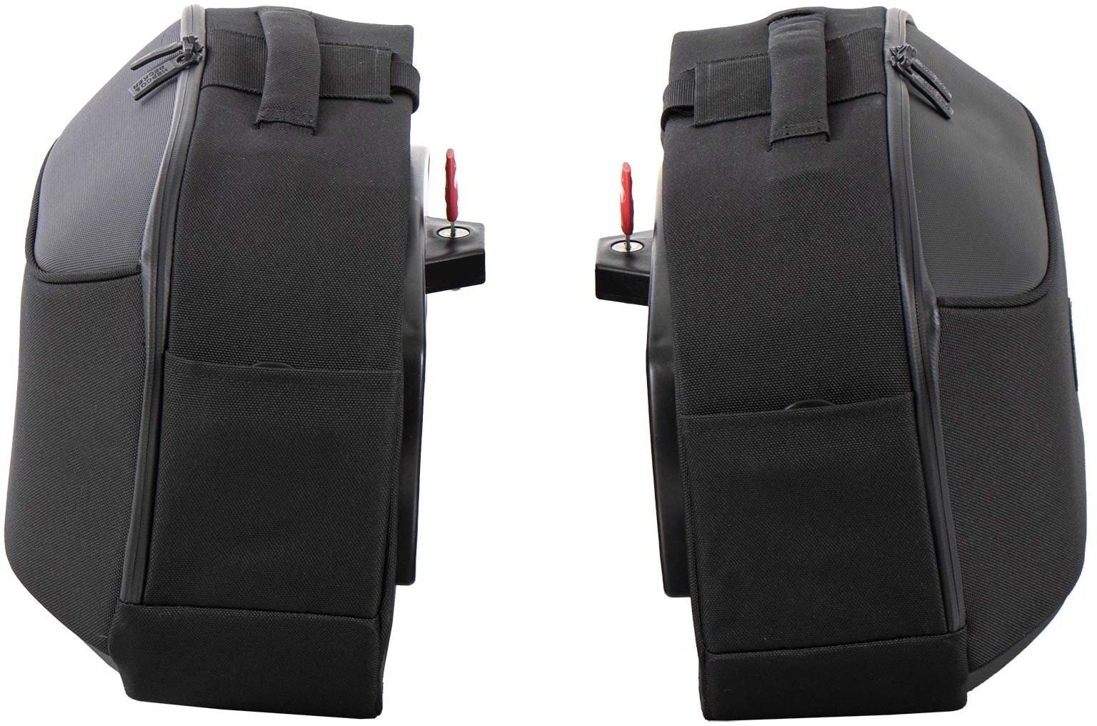 Hepco & Becker Hepco&Becker - Set di valigie laterali modello Street 2020 per portabagagli C-Bow con tasche morbide