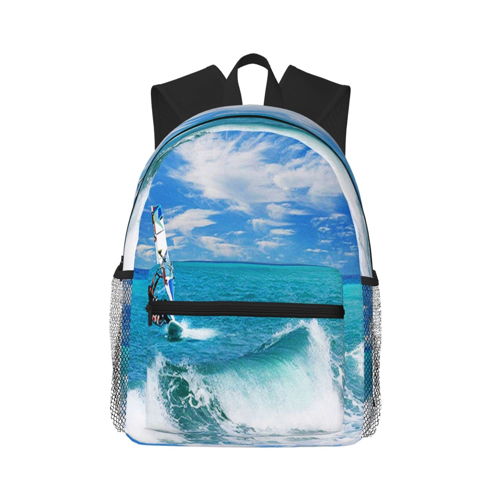 Sac à dos d'école polyvalent avec grand compartiment de voyage - 8