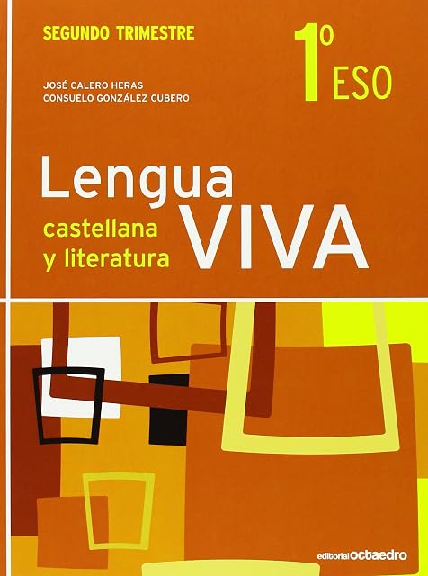 Portada de Lengua Viva 1 ESO. Segundo Trimestre