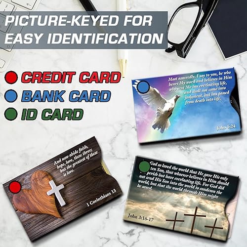 Miniatura 2 de Identity Stronghold - Fundas de bloqueo RFID, juego de 20 (16 tarjetas de crédito + 4 pasaportes) - Protector de pasaporte y tarjeta de crédito -