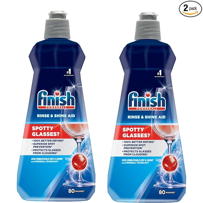 Finish Dishwasher Rinse Aid (Pack of 2)