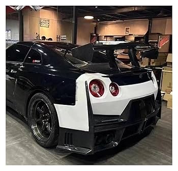 Ｒ35カーボンファイバー リアリップスポイラー Amazon.co.jp: ハーフカーボンファイバーカーボディキットリア