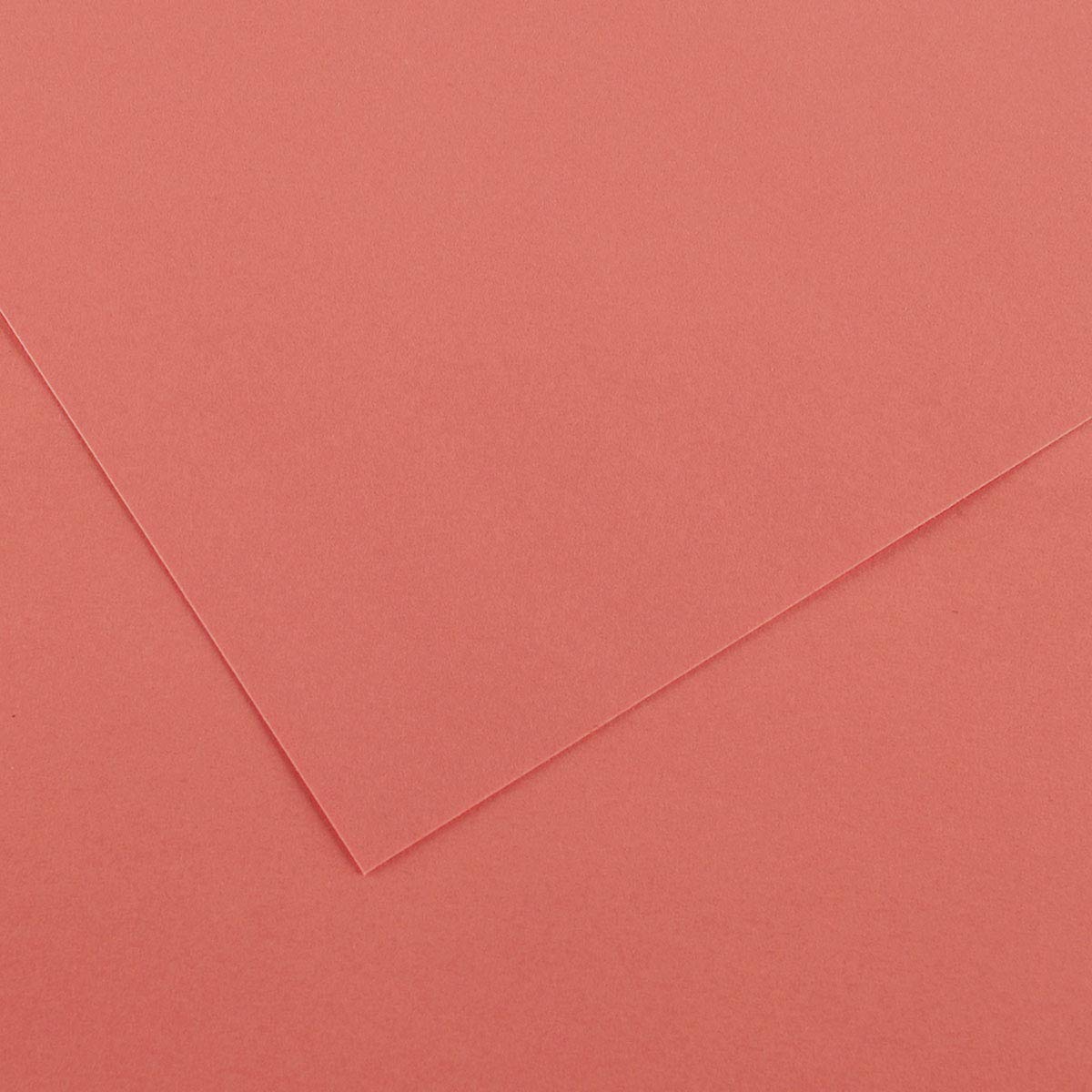CansonColorline Art Paper - 19" x 25", 300 gsm, Coral
