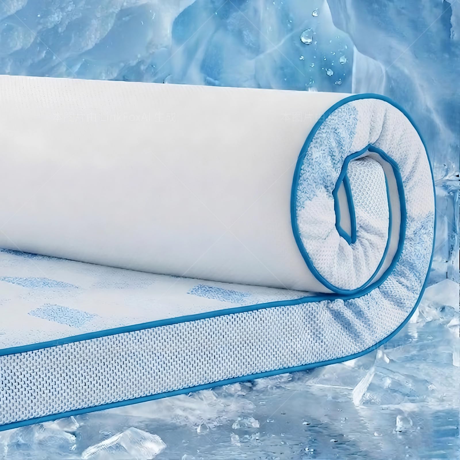 PERLECARE 3 Inch Queen Mattress Topper