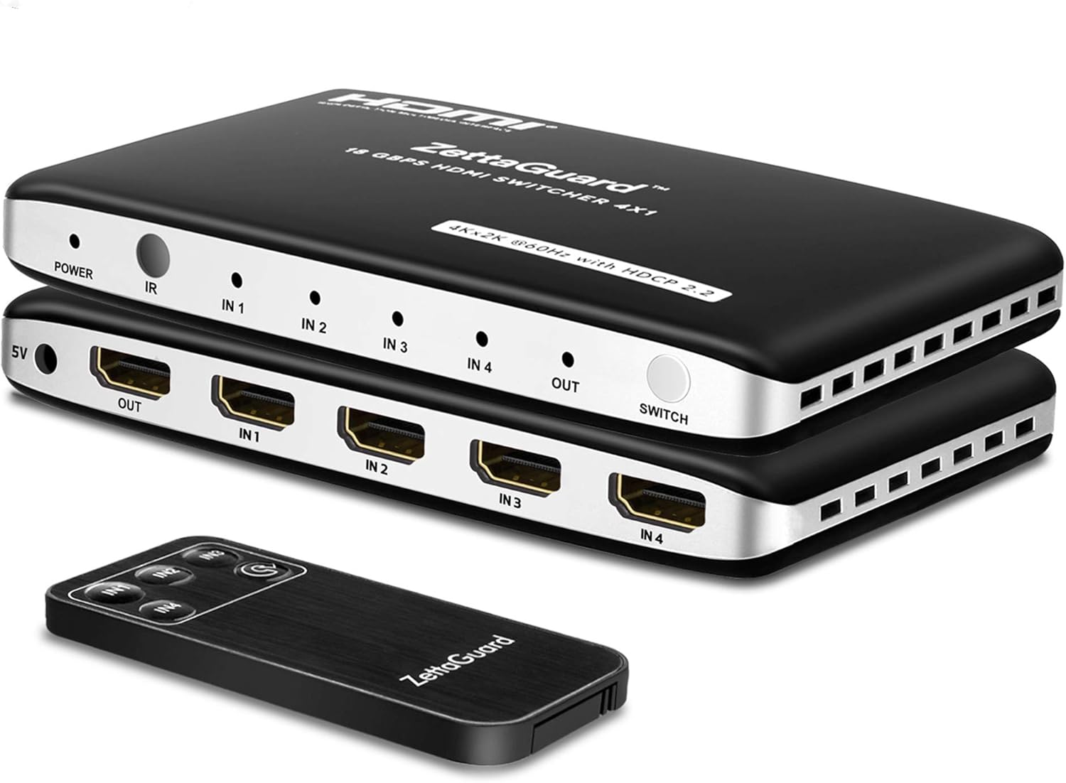 Zettaguard 4-Port HDMI Switch Budget