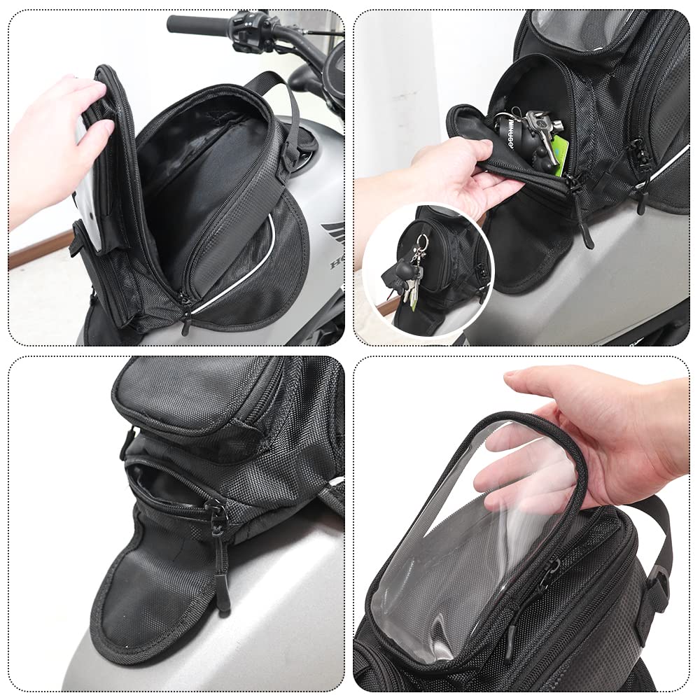 Borsa Serbatoio Moto Universal Impermeabile Borsa per Moto Borsa Magnetica Motocicletta