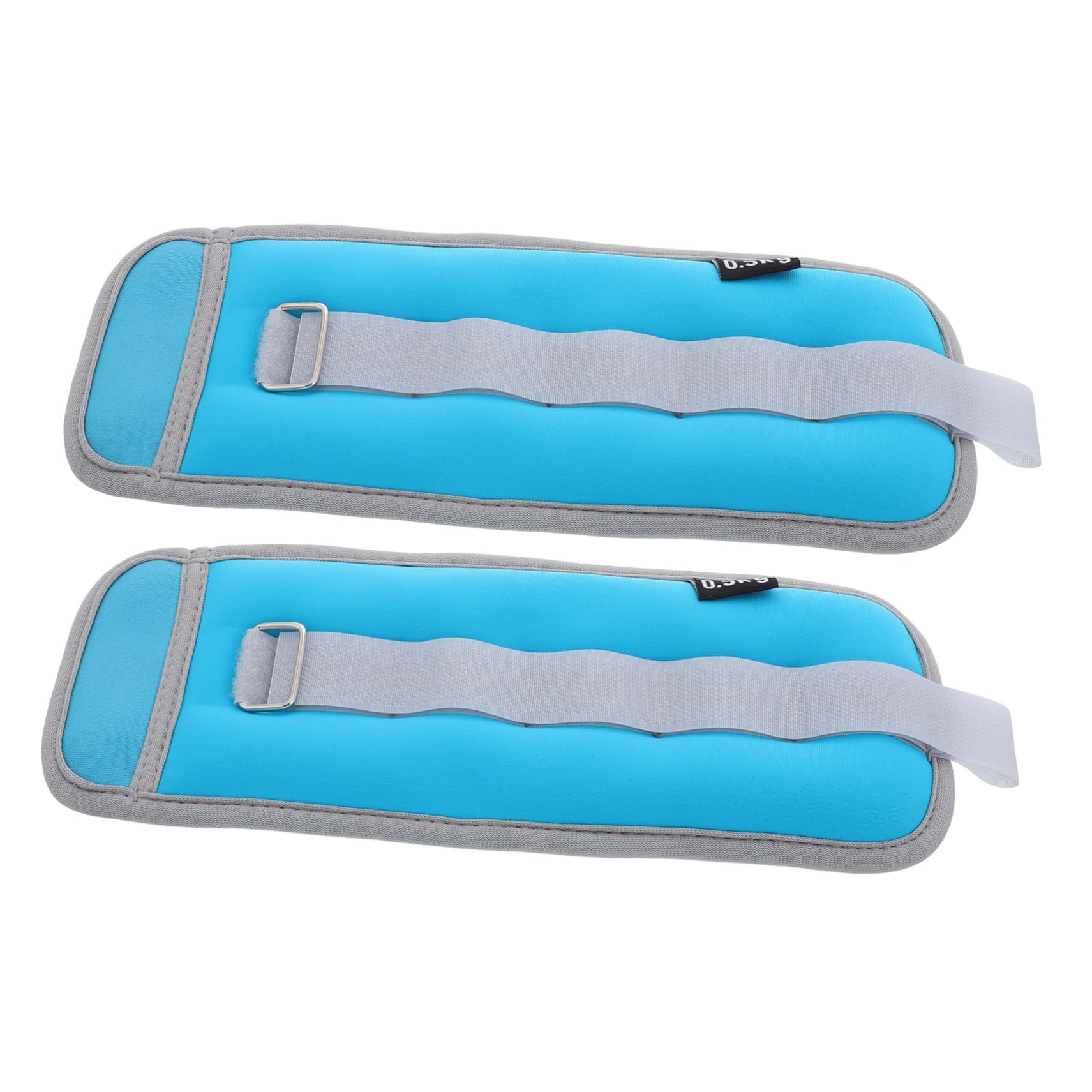Pesi da Polso e Caviglia 0, 5kg 2 Pezzi per Fitness e Corsa | Nylon, Neoprene e Sabbia di Ferro, Design Regolabile, Indossabili su Mani e Piedi