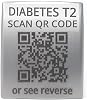 Watch Strap ID Tag. Medical Condition Alert Tag. Personalised Engraved Emergency Identity Tag. Quick Response Code works with ANY Phone 22mm, Diabetes T2