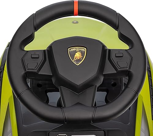 Miniatura 8 de Aosom Lamborghini SIAN FKP 37 - Auto de empuje con música almacenamiento debajo del asiento auto deslizante de pie a piso para niños pequeños con