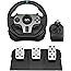 PXN V9 Gaming Racing Wheel with Pedals and Shifter, Steering Wheel for PC, Xbox One, Xbox Series X/S, PS4, PS3 and Nintendo S