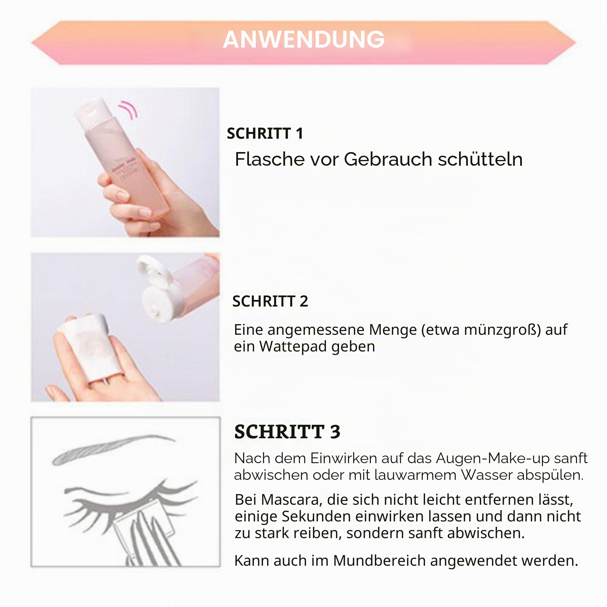 Heroine Make KISSME Speedy Point Make-up-Entferner für Gesicht, Lippen und Wangen, japanischer flüssiger Make-up-Entferner, 120 ml (für wasserfestes Mascara/Augen-Make-up, verwenden Sie unseren Speedy