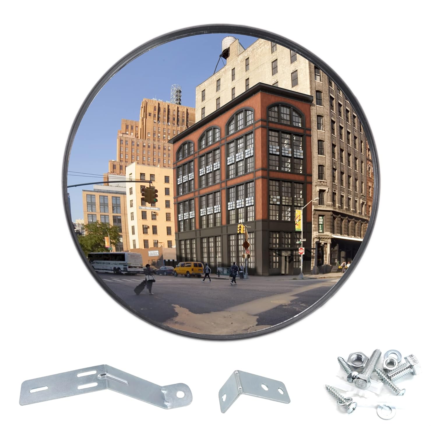 Security and Safety Mirror Convex Mirror Circular Acrylic Security