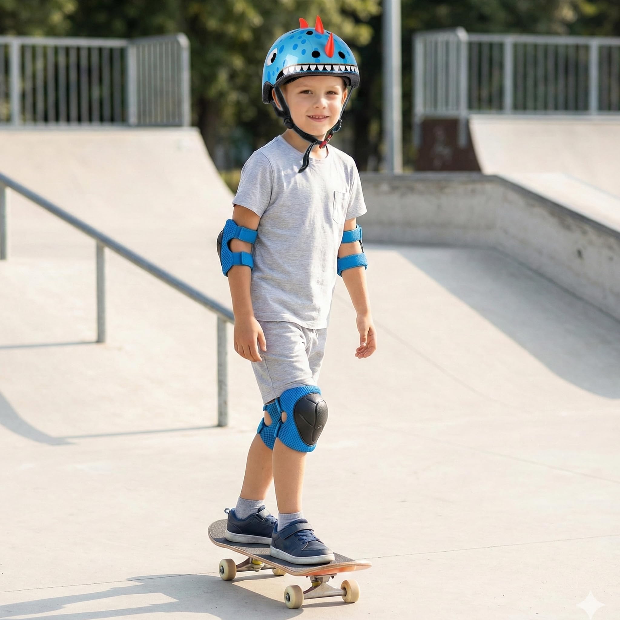 Fahrradhelm für Kleinkinder, Multisport-Helm für Radfahren, Skateboard, Roller, Skaten, 2 Größen, von Kleinkind bis Jugend