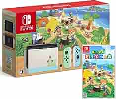 【美品】任天堂スイッチ あつまれどうぶつの森 特別デザイン ソフト無 ケース付 あつまれ どうぶつの森』ソフトが入った特別デザインのNintendo