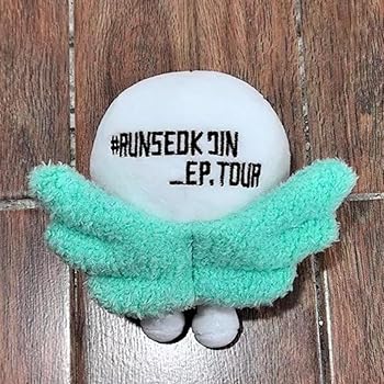 [RUNSEOKJIN] Wootteo Keyring ぬいぐるみキーリング Jin Wootteo Keychain – Official RUNSEOKJIN Tour Plush | Pre