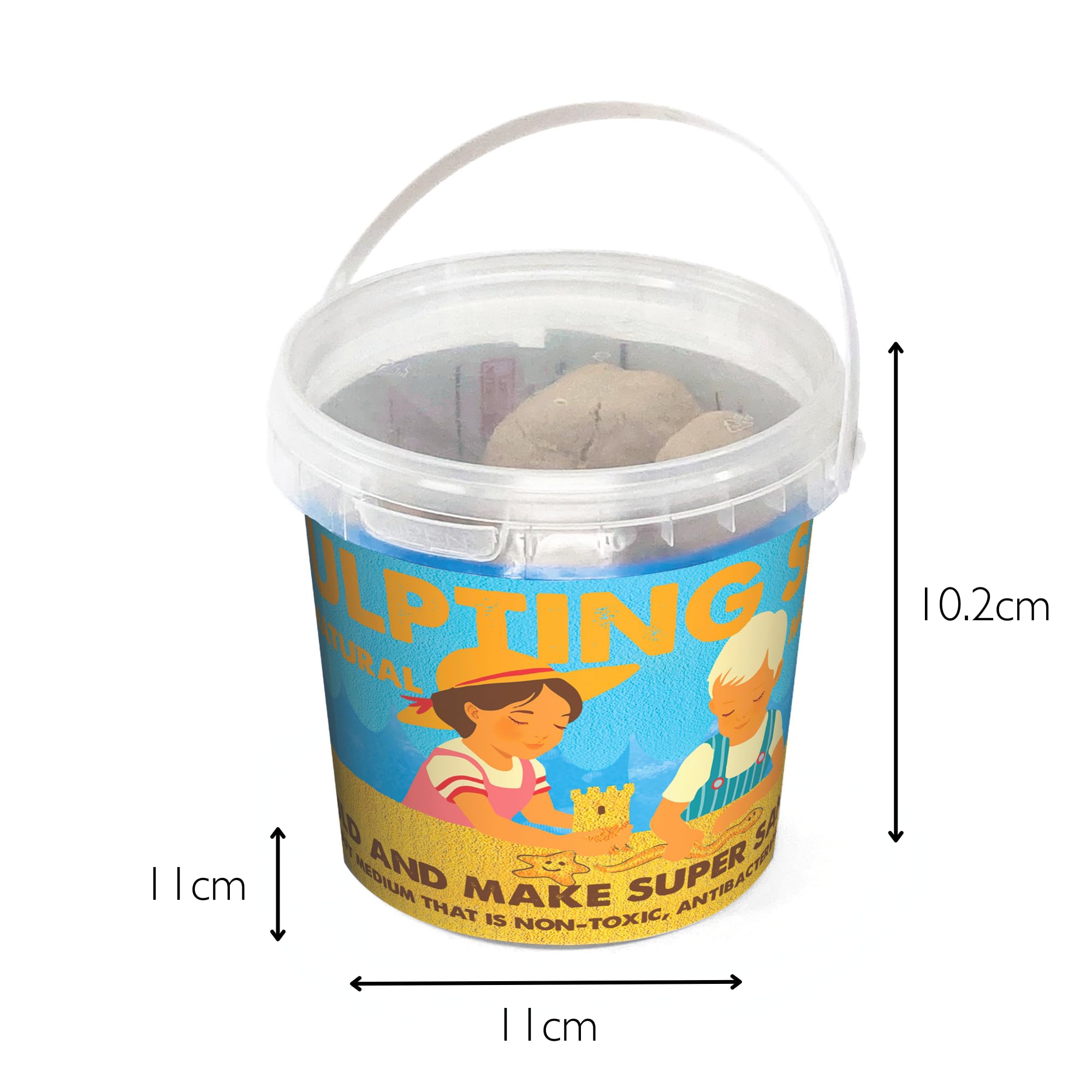 House of Marbles Sculpting Sand, Multi-Coloured - Image 4