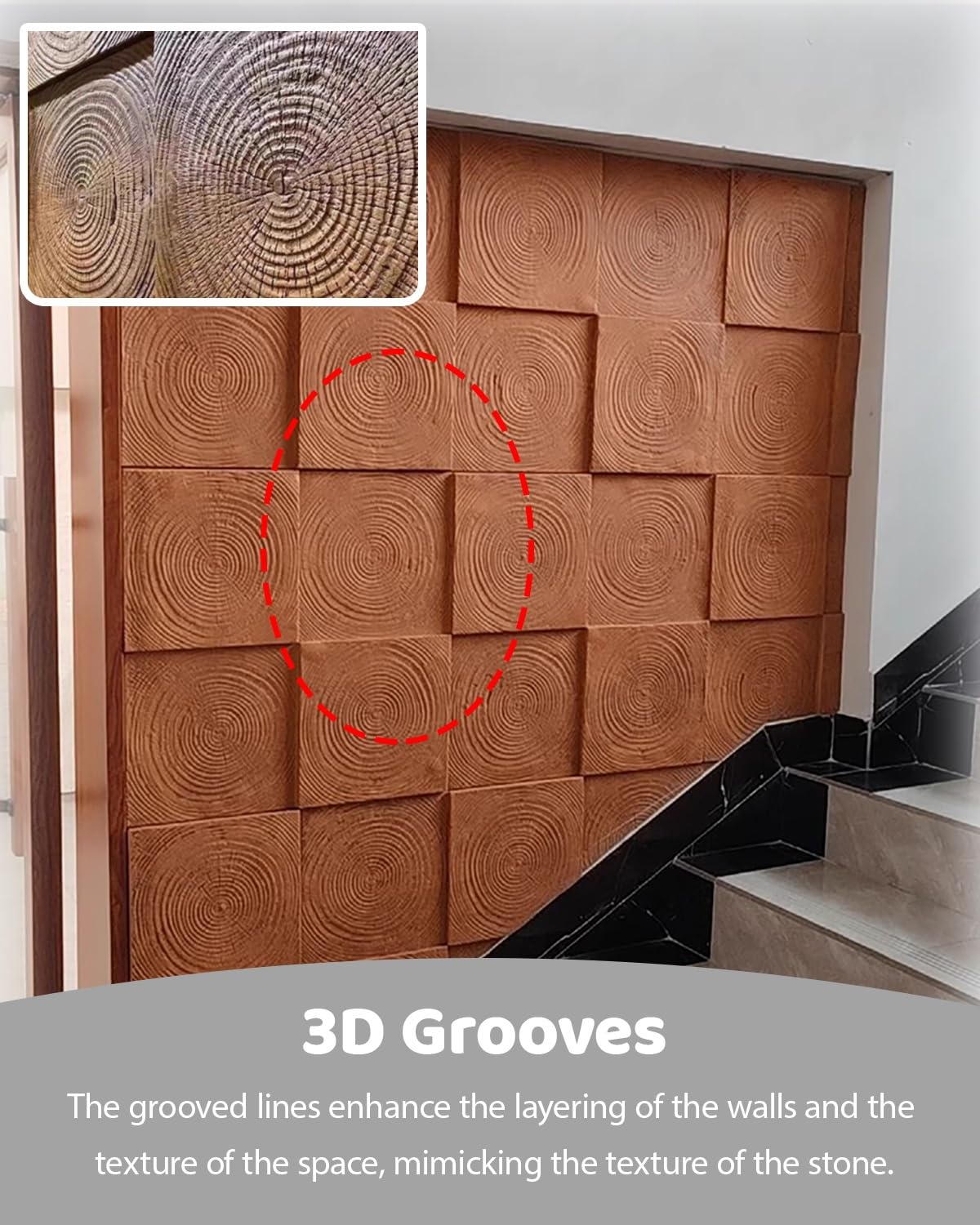Pannelli Decorativi per Pareti Pannelli per Pareti con Texture Effetto Legno 60 X 120 Cm, Rivestimento In Pannelli Finti per Sala Giochi, Sfondo TV, Soggiorno, Appartamento, Pannelli Murali 3D Resiste
