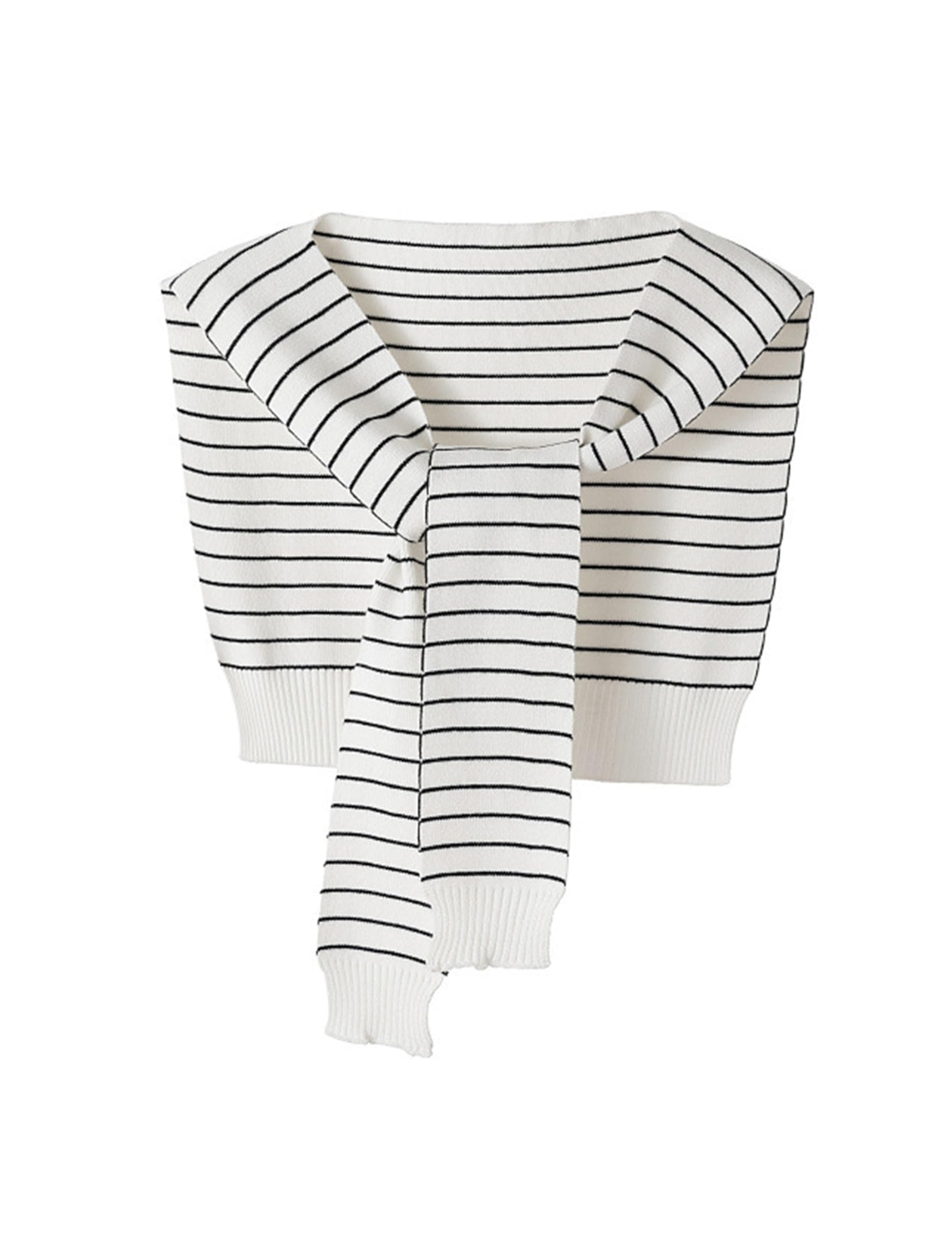 Zontroldy Sweater Scarf Wrap Cape Shawls for Women Knitted Knotted Tops