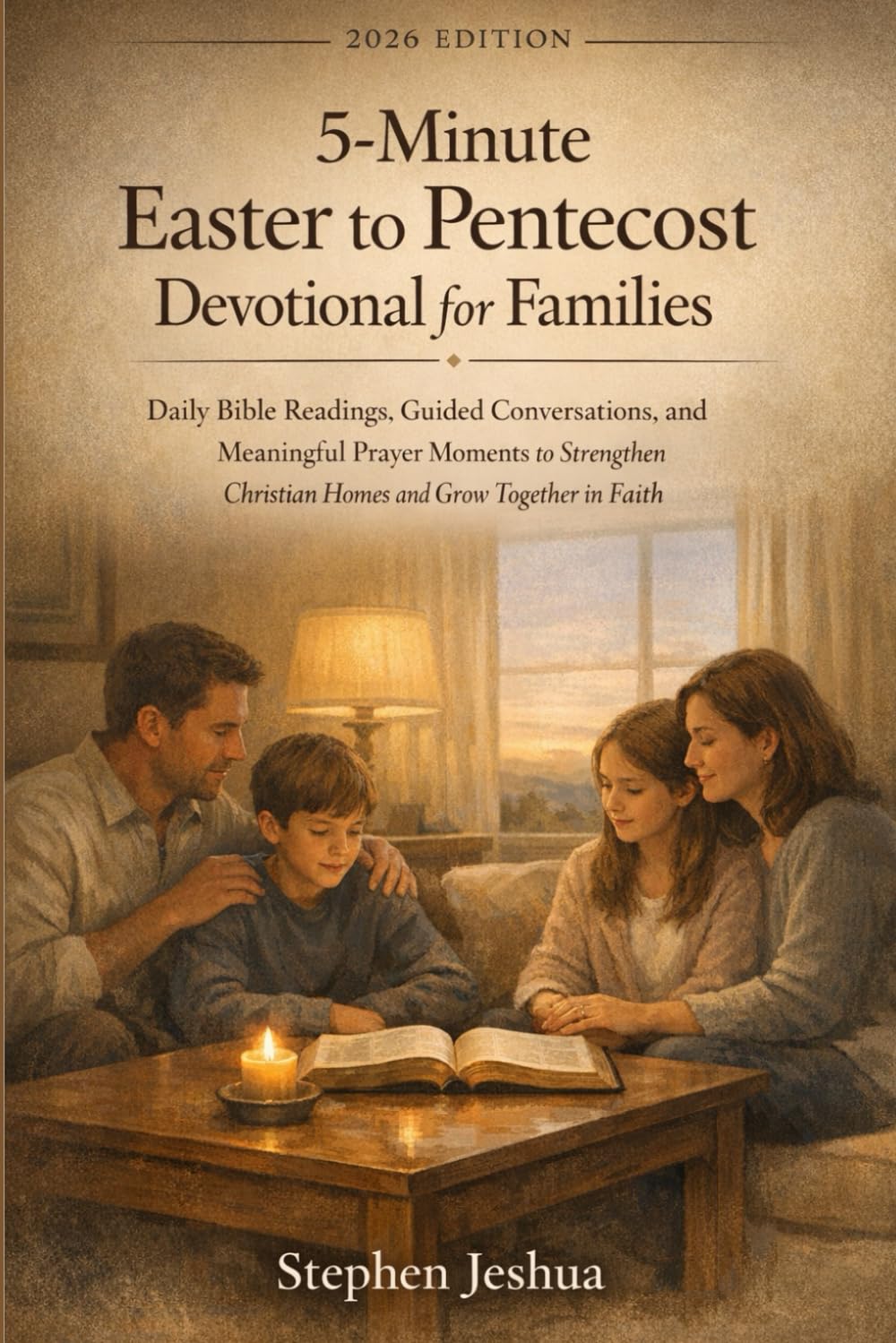 5-Minute Easter to Pentecost Devotional for Families: Daily Bible Readings, Guided Conversations, and Meaningful Prayer Moments to Strengthen Christian Homes and Grow Together in Faith