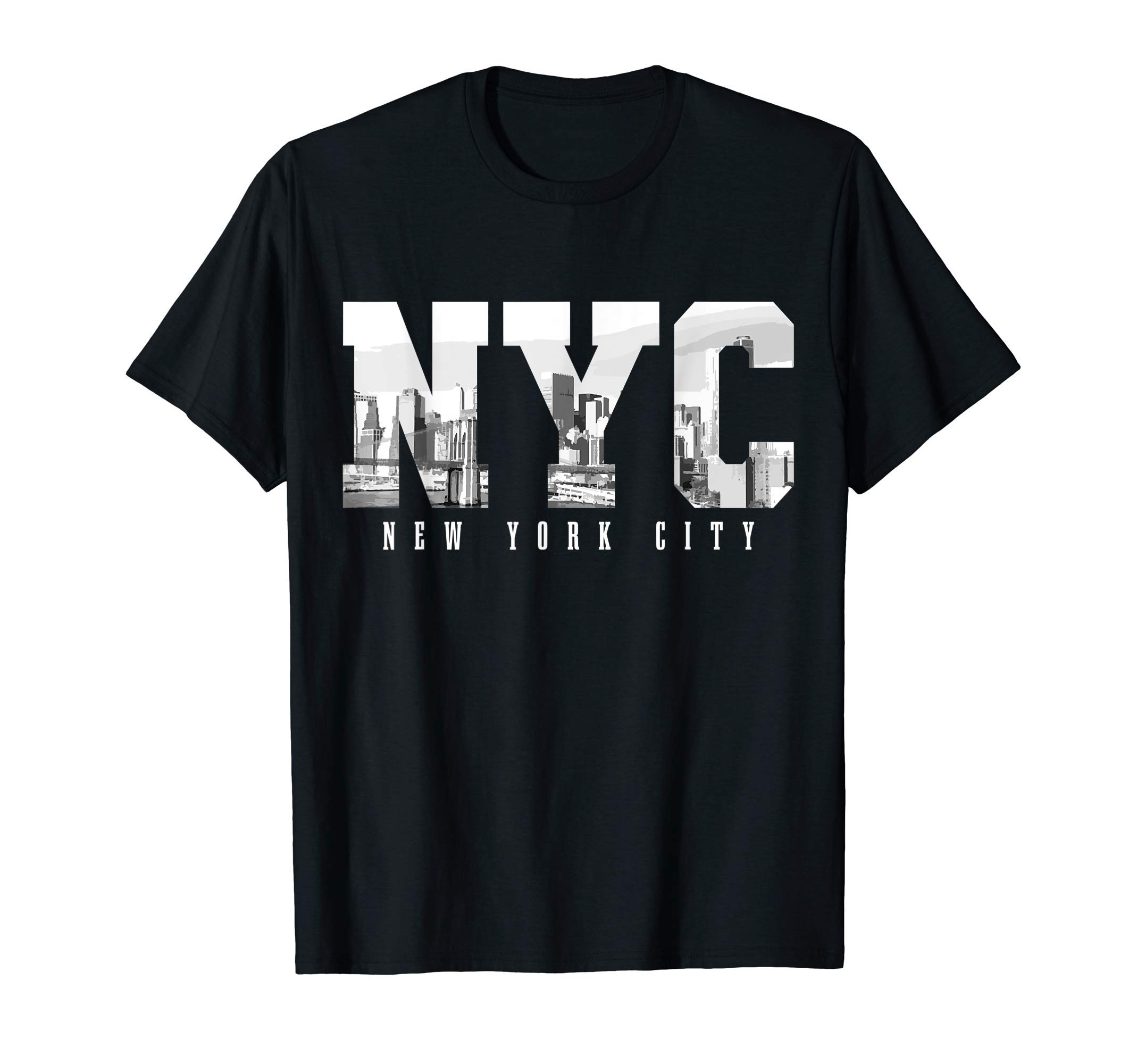 NYC New York City NY Skyline USA America Vintage Souvenir T-Shirt