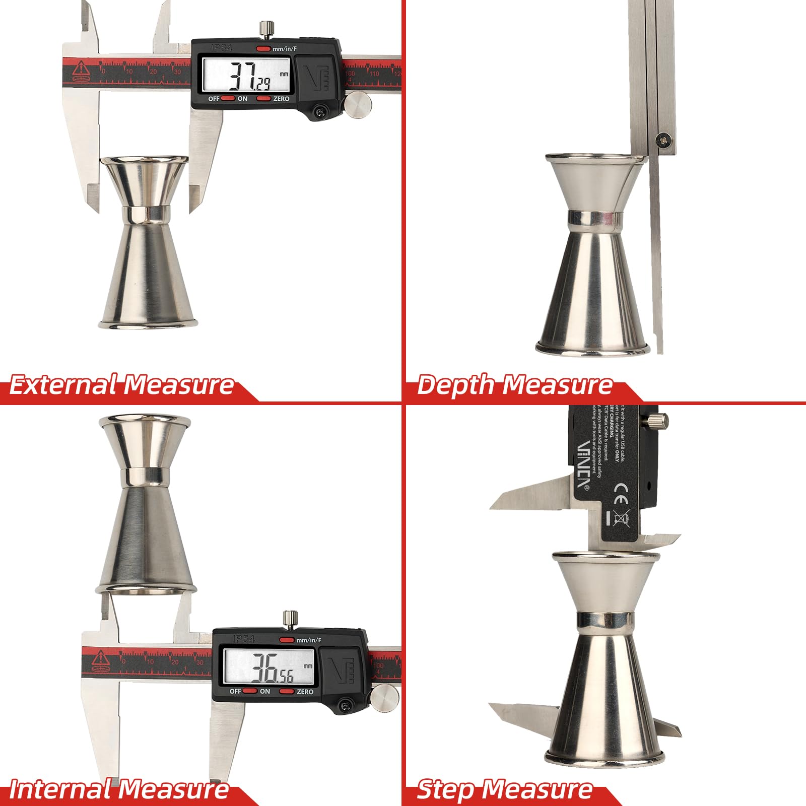 VINCA Digital Caliper - 8 Inch Precision Measurement -3 VINCA Digital Caliper - 8 Inch Precision Measurement -3
