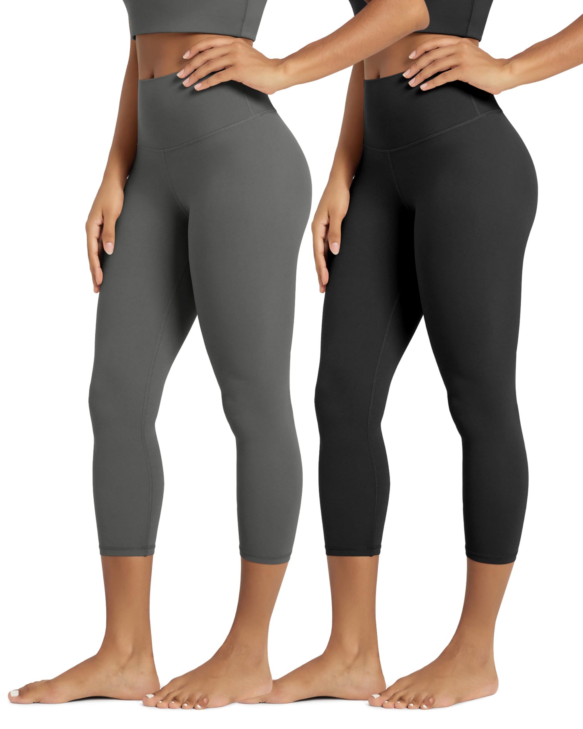ODODOS 2-Pack Buttery Soft Lounge Yoga Leggings