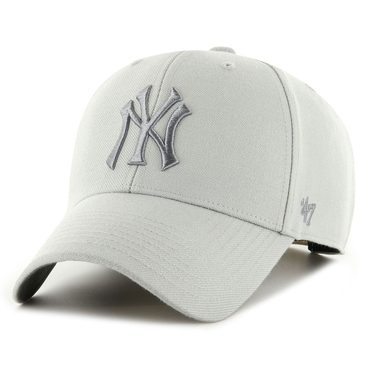 Unisex Grey 47 Brand Snapback Cap - Ballpark New York Yankees
