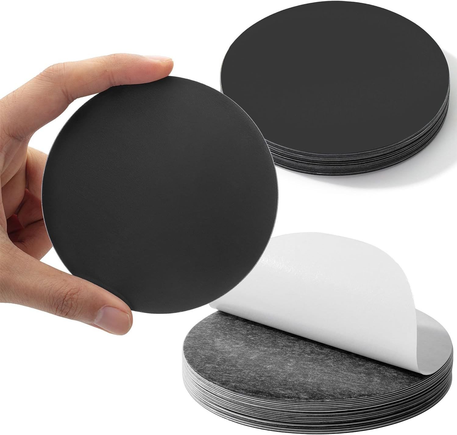 Mr. Pen Round with Adhesive Backing, 20 pcs,4" Adhesive Sheets