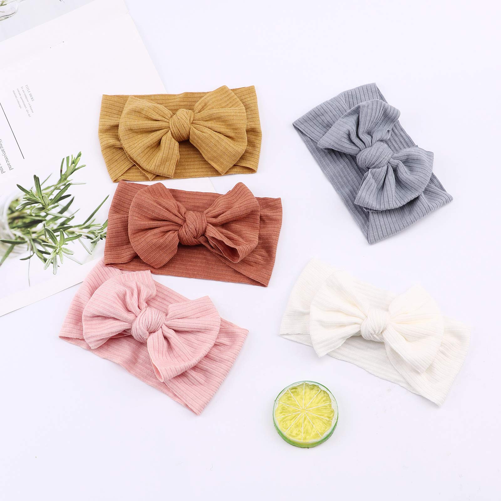 DRESHOW Diademas Bebé Niña Nylon Mariposa Banda Para Cabeza Accesorio para El Pelo