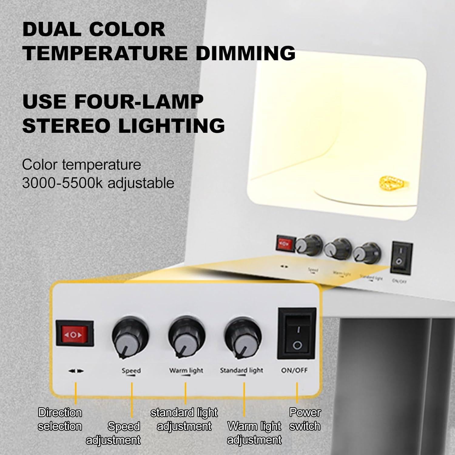 Photo Light Box For Photography Pro Jewelry Photography Light Box