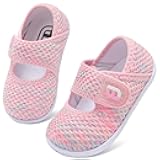 Toddler Shoes Boys Girls Walking Lightweight Wide Barefoot Slip On Sneakers Mary Jane School Shoe Breathable Flexible