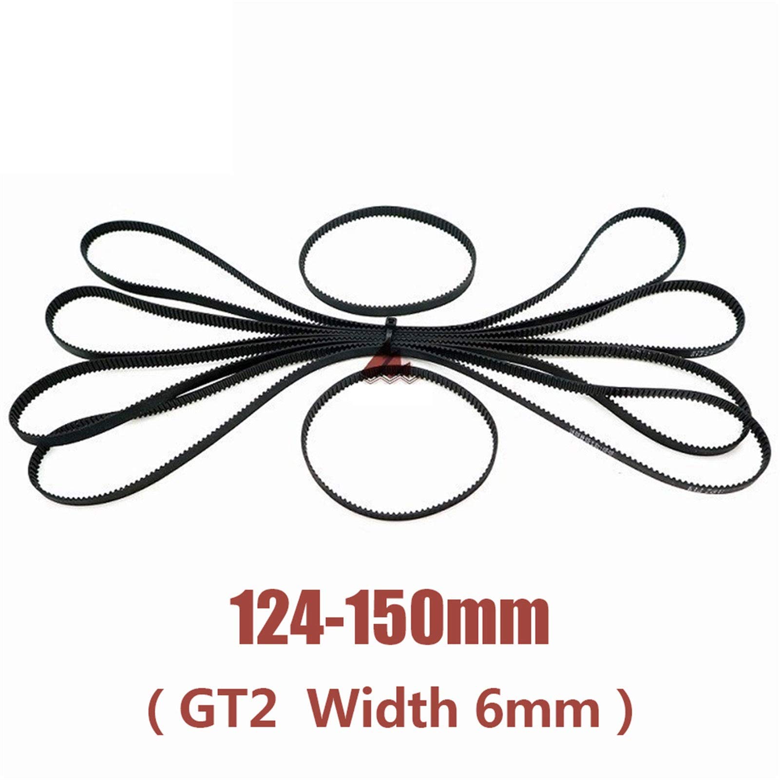 1pc 3D Printer GT2 6mm Closed Loop Rubber 2GT Timing - View #6