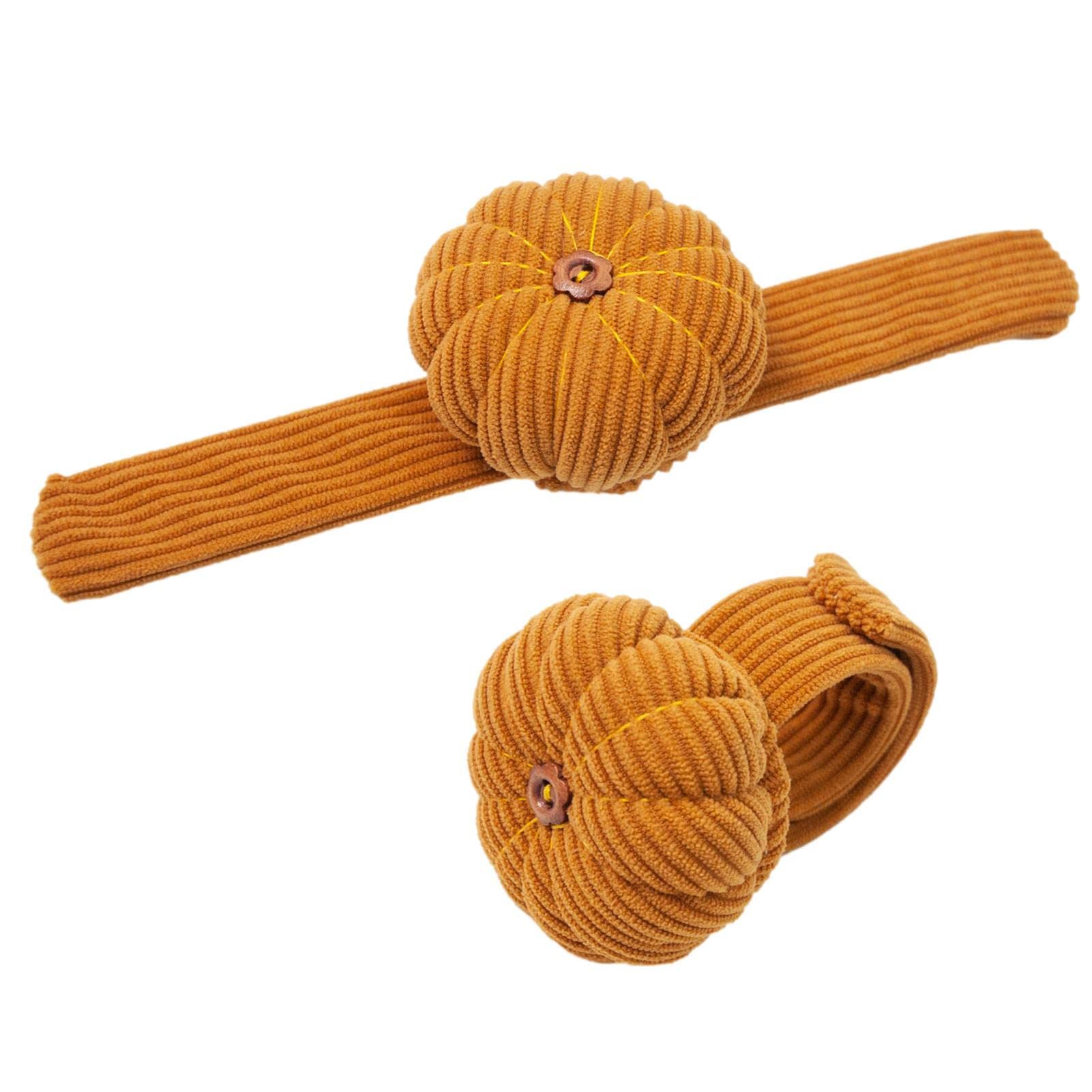 Bongles Coussin à épingles en forme de citrouille pour poignet, aiguilles, pincons, aiguilles, support à épingles pour accessoires de couture