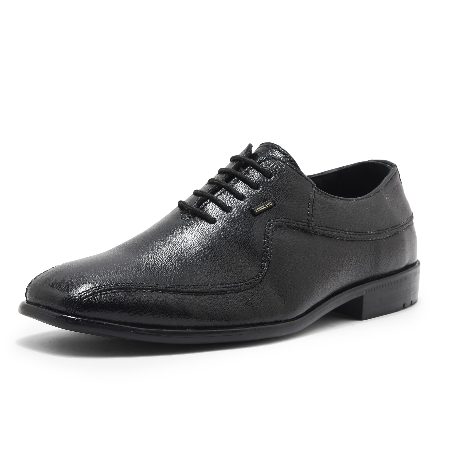 woodland Men's Black Nappa Formal Shoes-UK-5 (Euro 39)-picture-17