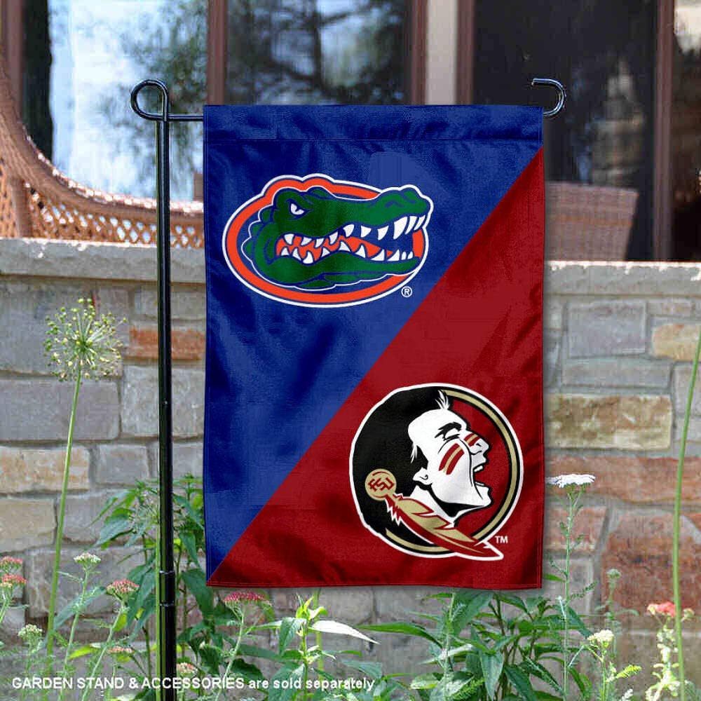 Florida Gators House Divided Garden Flag