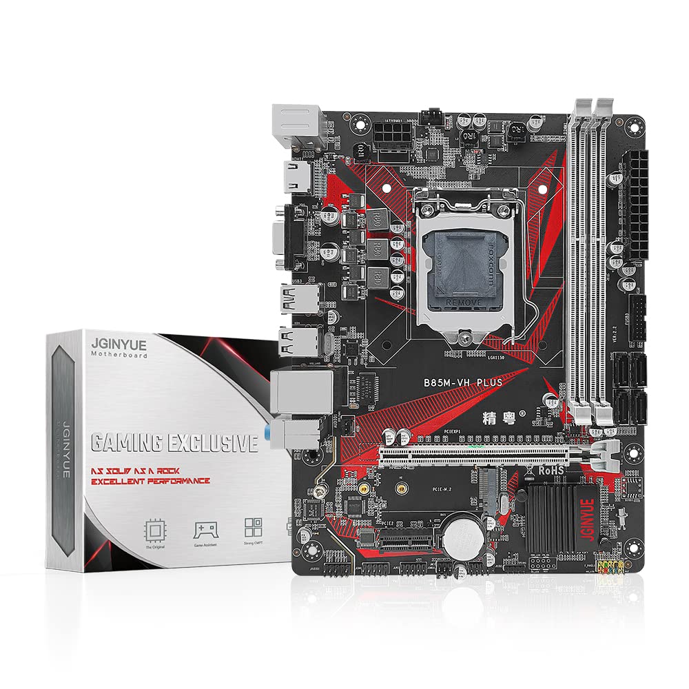 Amazon.in Buy JGINYUE B85 LGA 1150 Motherboard Micro ATX Gaming