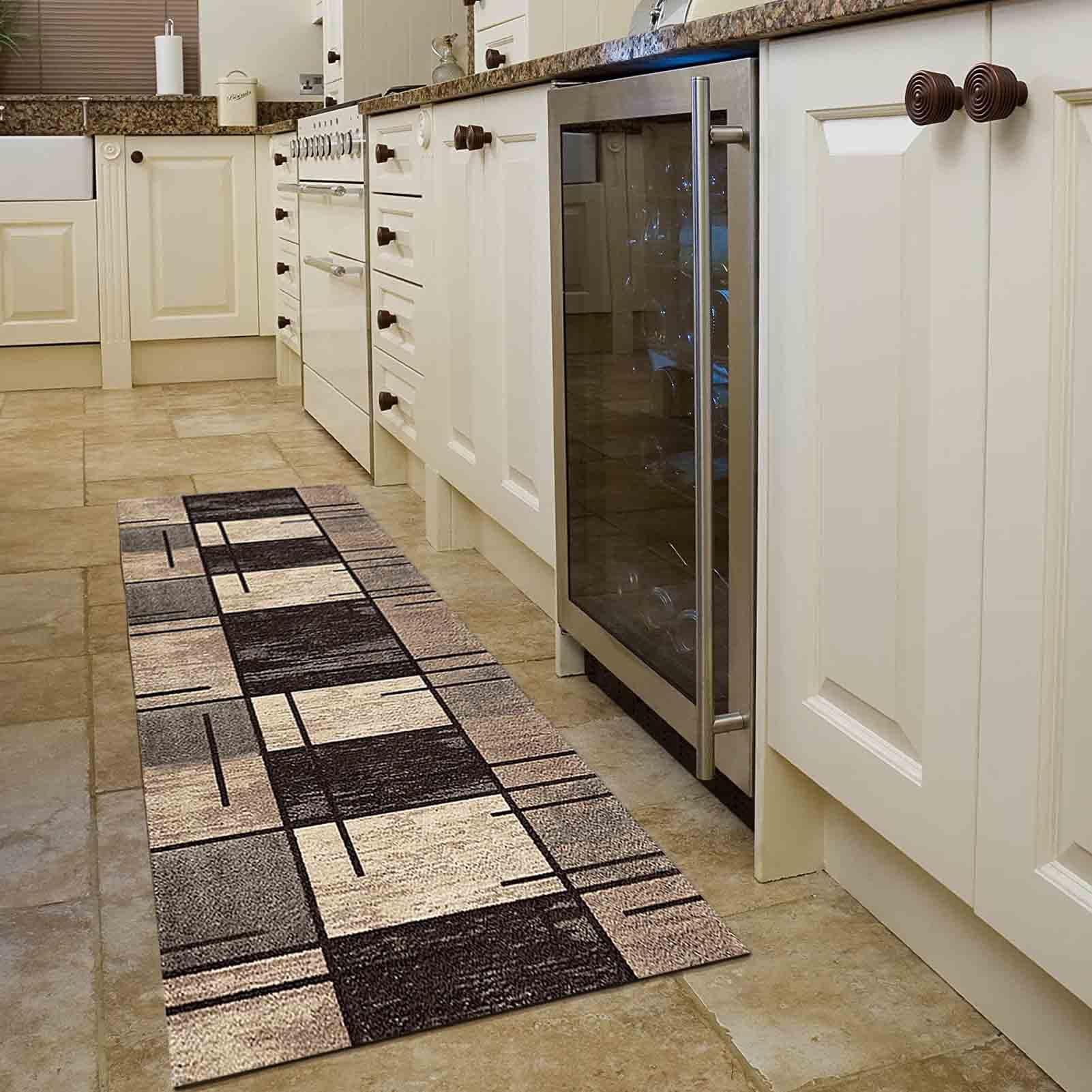 Tapis de cuisine antidérapant en longueur 300cm pour chambre