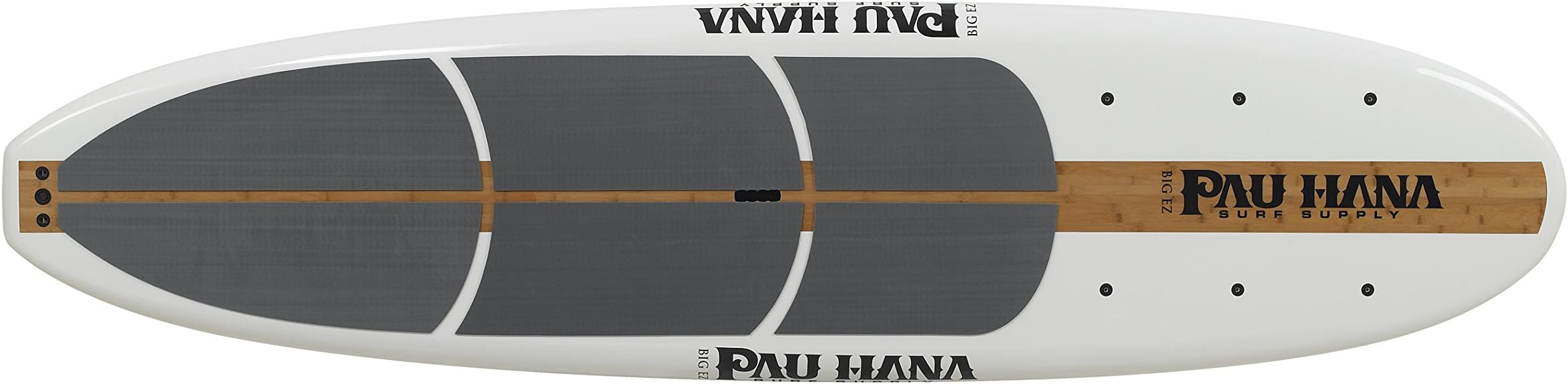 Pau Hana Big EZ Stand Up Paddle Board, 11-Feet, Bamboo White