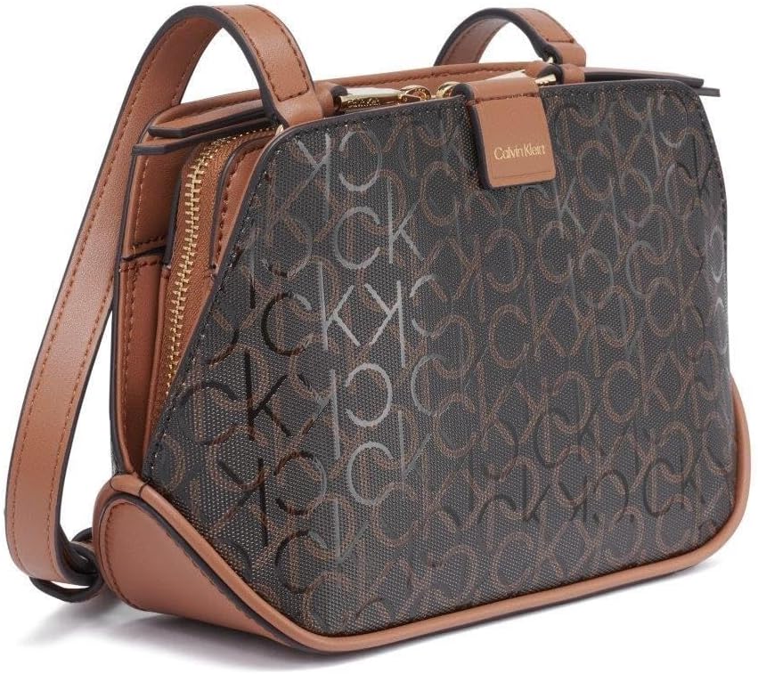 Calvin Klein womens Calvin Klein Audrey Triple Compartment Crossbody - Image 5