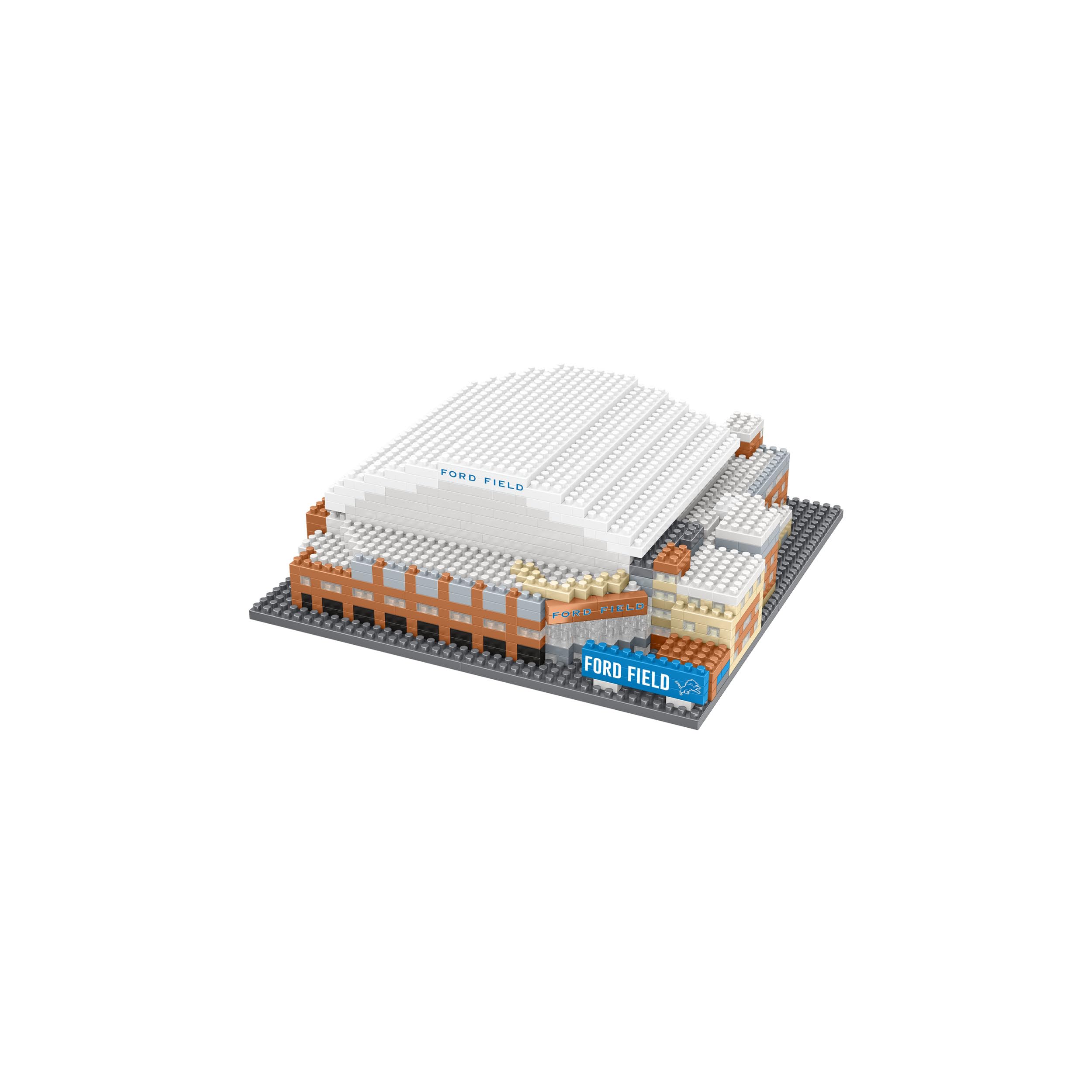 FOCO NFL Unisex-Adult NFL Team Construction Blocks 3D Mini BRXLZ Stadium