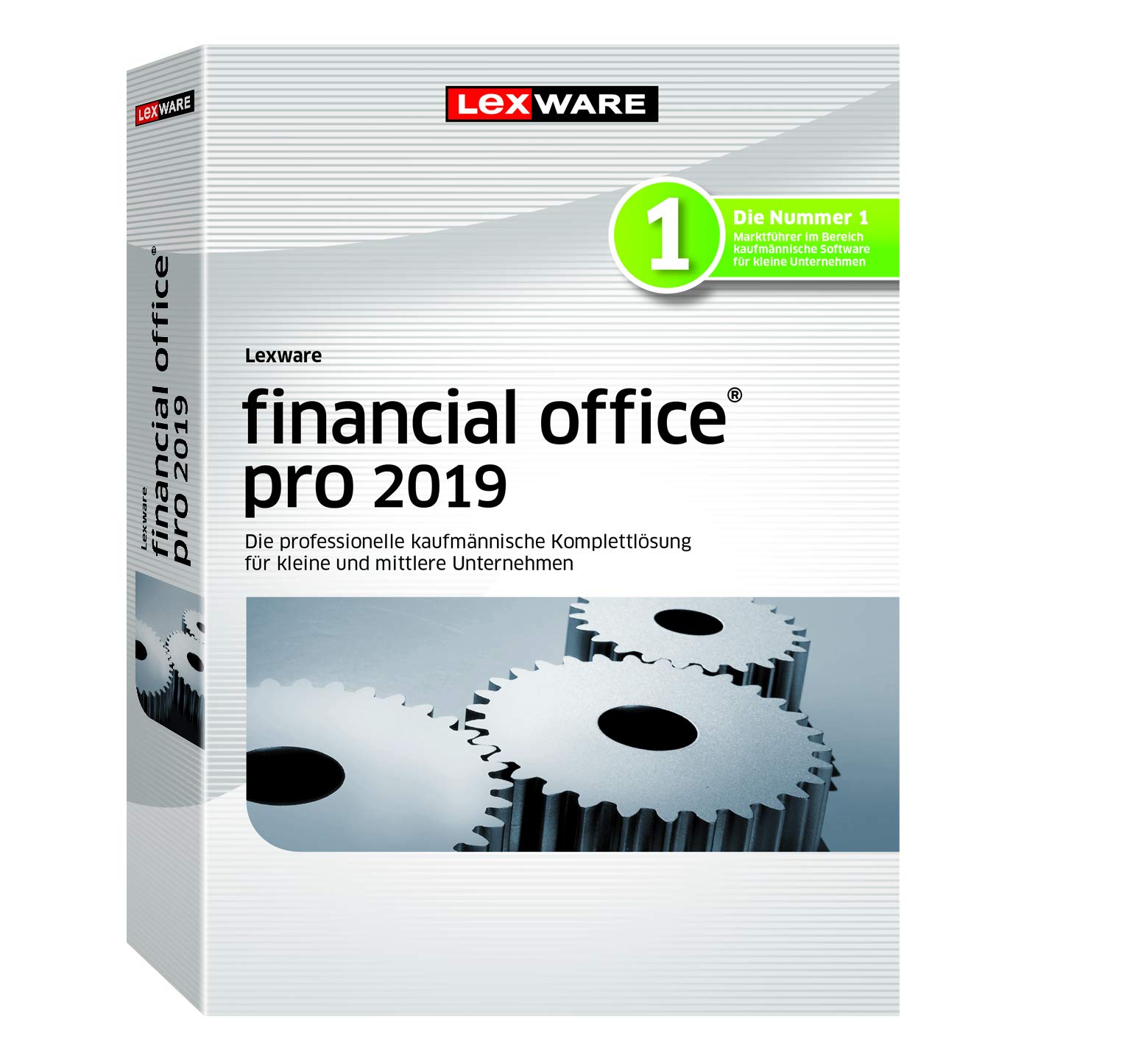 Lexware financial office 2019|pro-Version Minibox (Jahreslizenz)|Einfache kaufmännische Komplett-Lösung für Freiberufler, Selbständige und Kleinunternehmen|Kompatibel mit Windows 7 oder aktueller