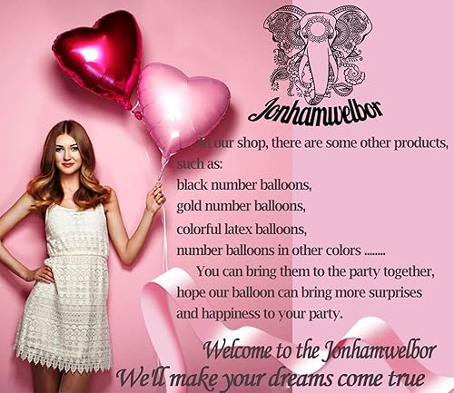 Miniatura 6 de Jonhamwelbor Globos de 45 años para cumpleaños de 45 años, globos de látex con confeti de látex negro y dorado para hombres y mujeres, decoraciones