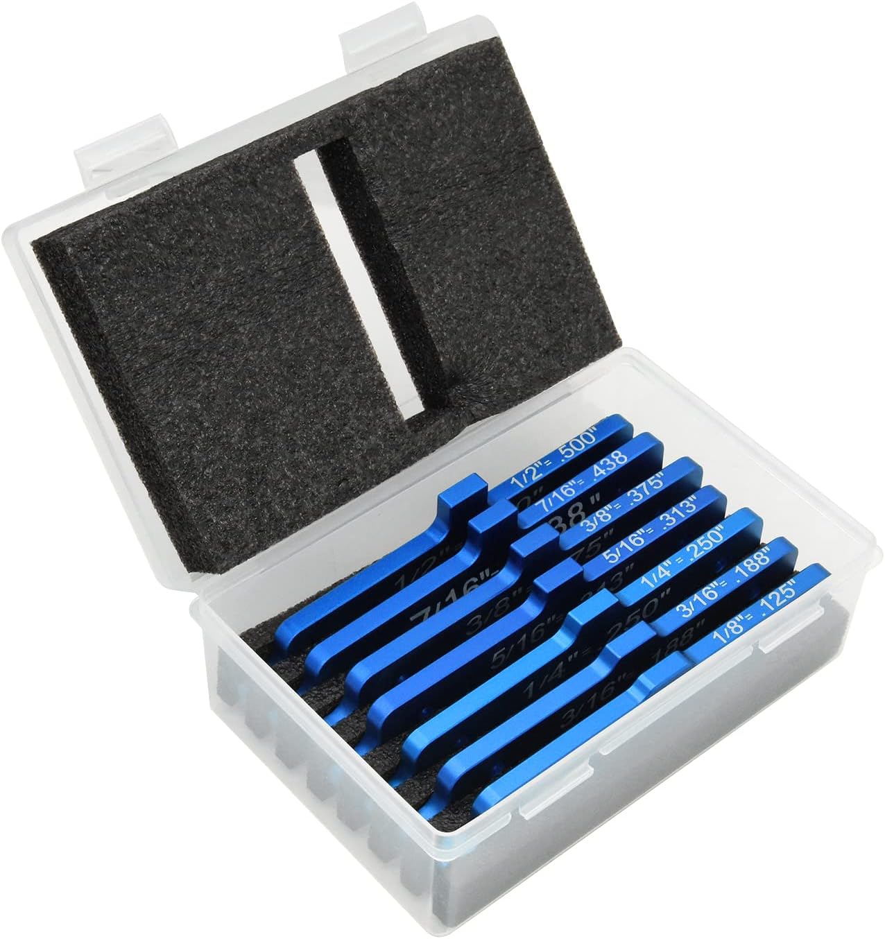 Router Table Setup Bars, Kingson Aluminum Alloy Woodworking Tools Compatible for Kreg (Set of 7)