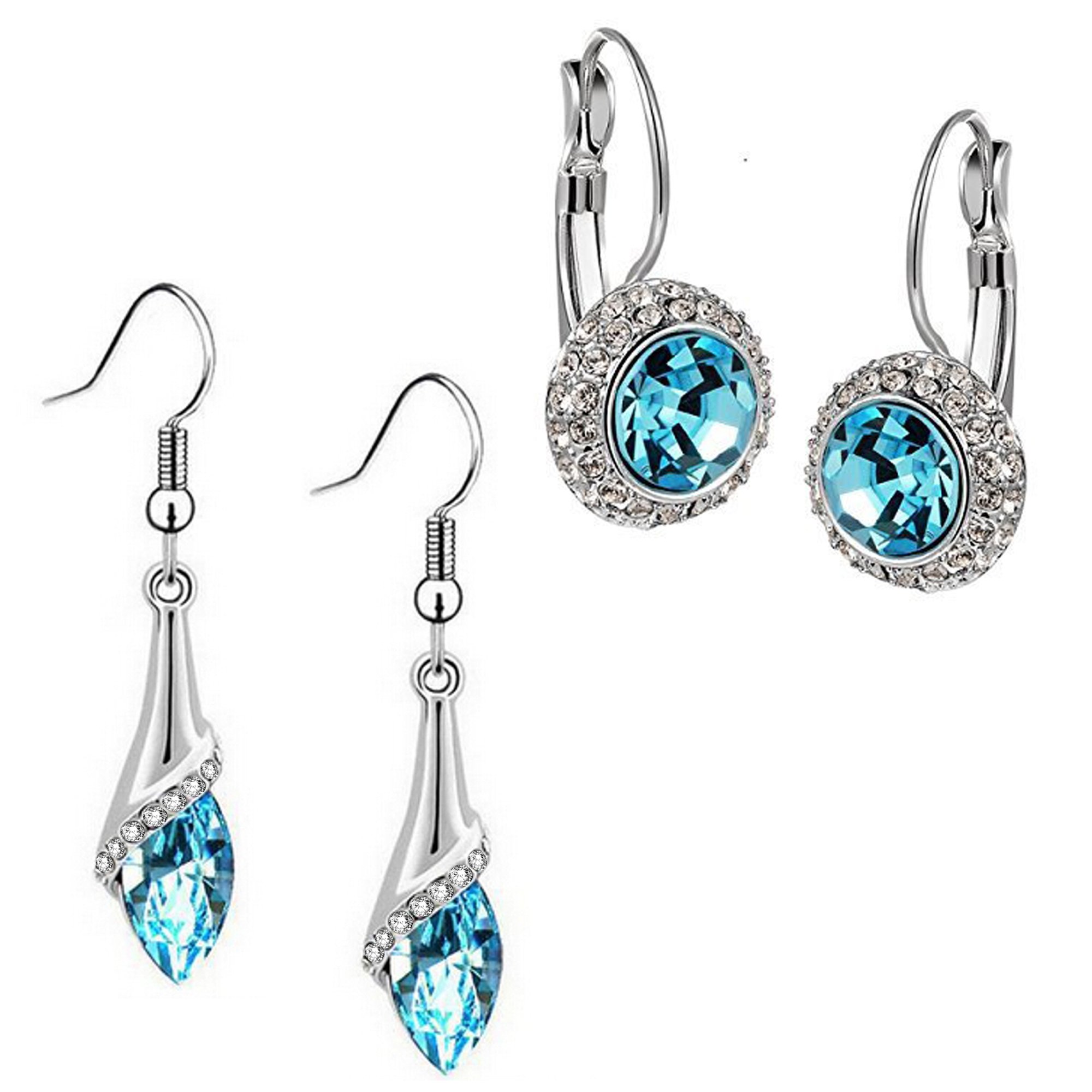 See full amazon price history chart for Om Jewells Blue Crystal Earring Combo Of Hoop Earrings For Girls And Women CO1000146 Om Jewells Blue Crystal Earring Combo Of Hoop Earrings For Girls And Women CO1000146 (B07FXPB1P6) Amazon Price History, Amazon Price Tracker
