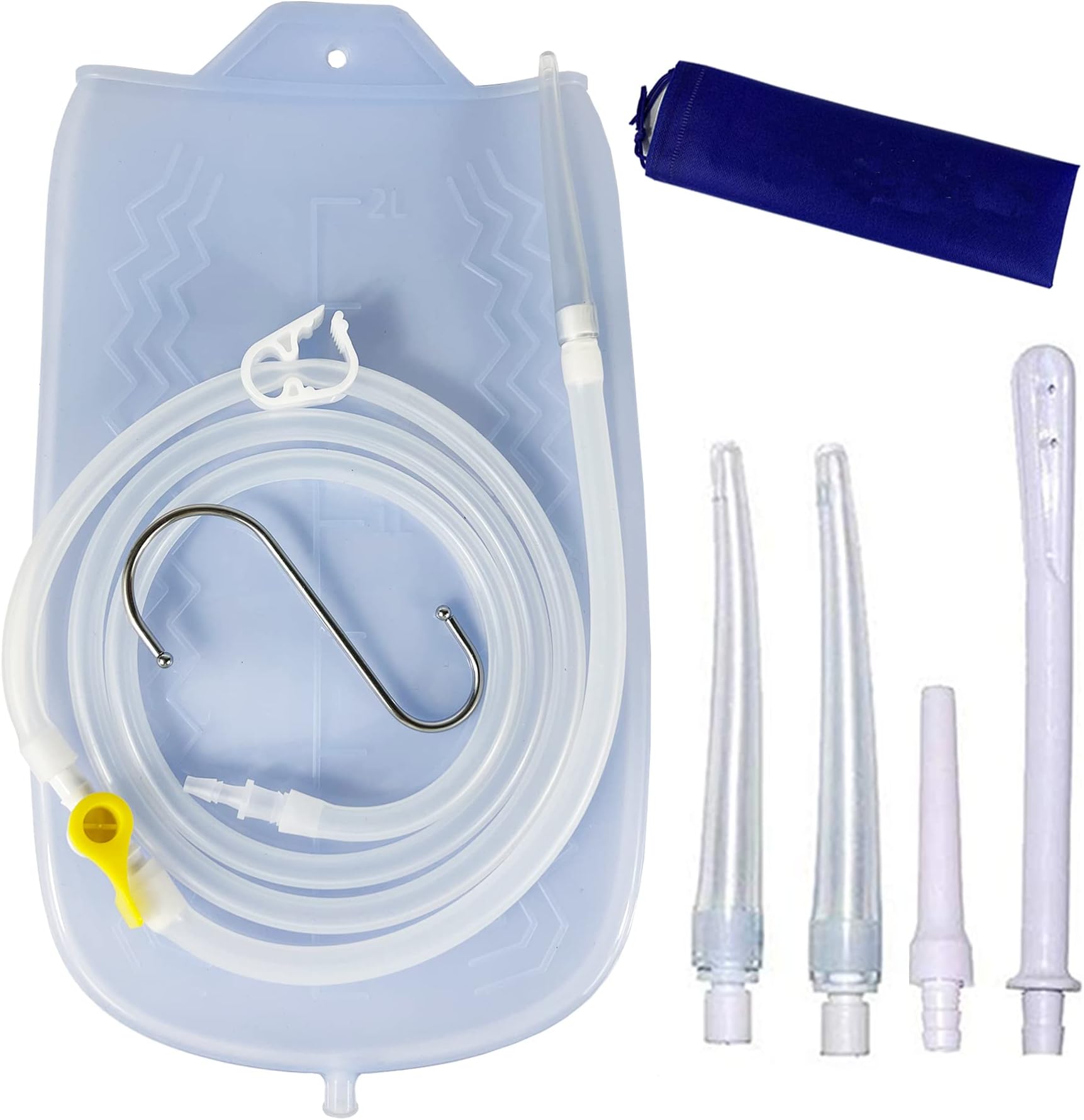 PE Premium Enema Stainless Steel Coffee Enema Bucket Kit