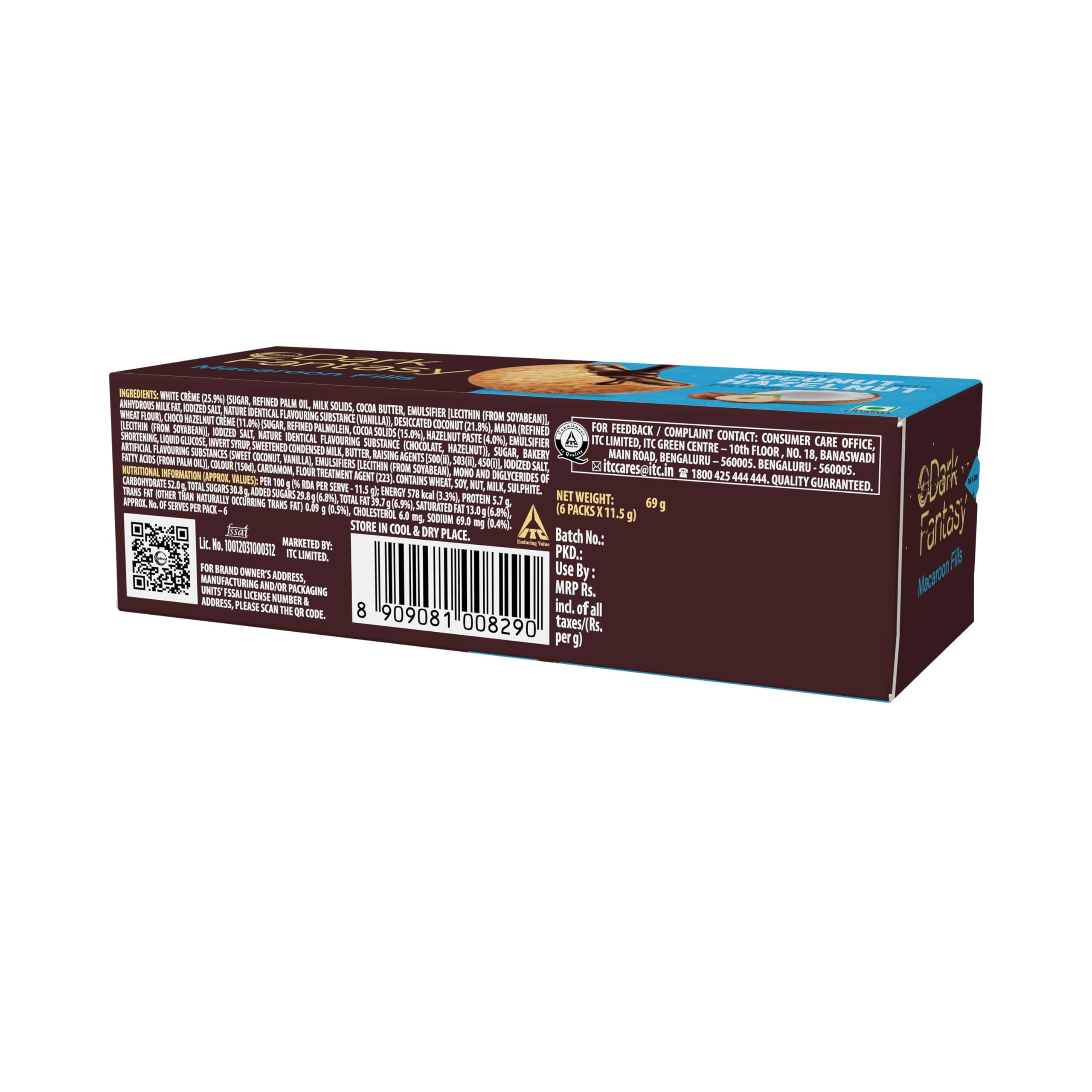 Sunfeast Dark Fantasy Macaroon Fills, 69g 2