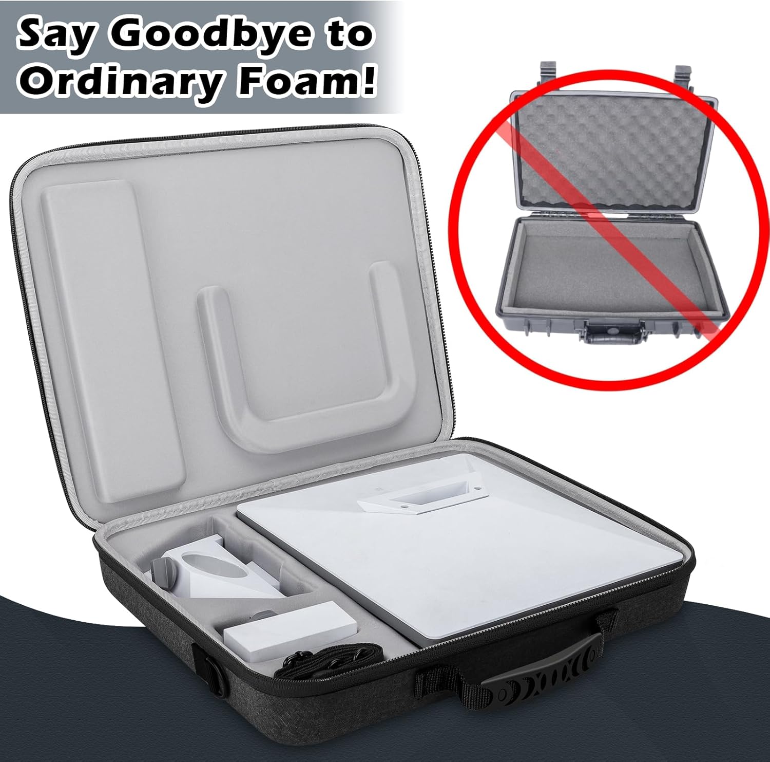 Ultra-Light Case for Starlink Mini – Shockproof Starlink Case Shoulder Star Link Bag with Dual Carry Options | Ideal Starlink Mini Accessories - Image 8