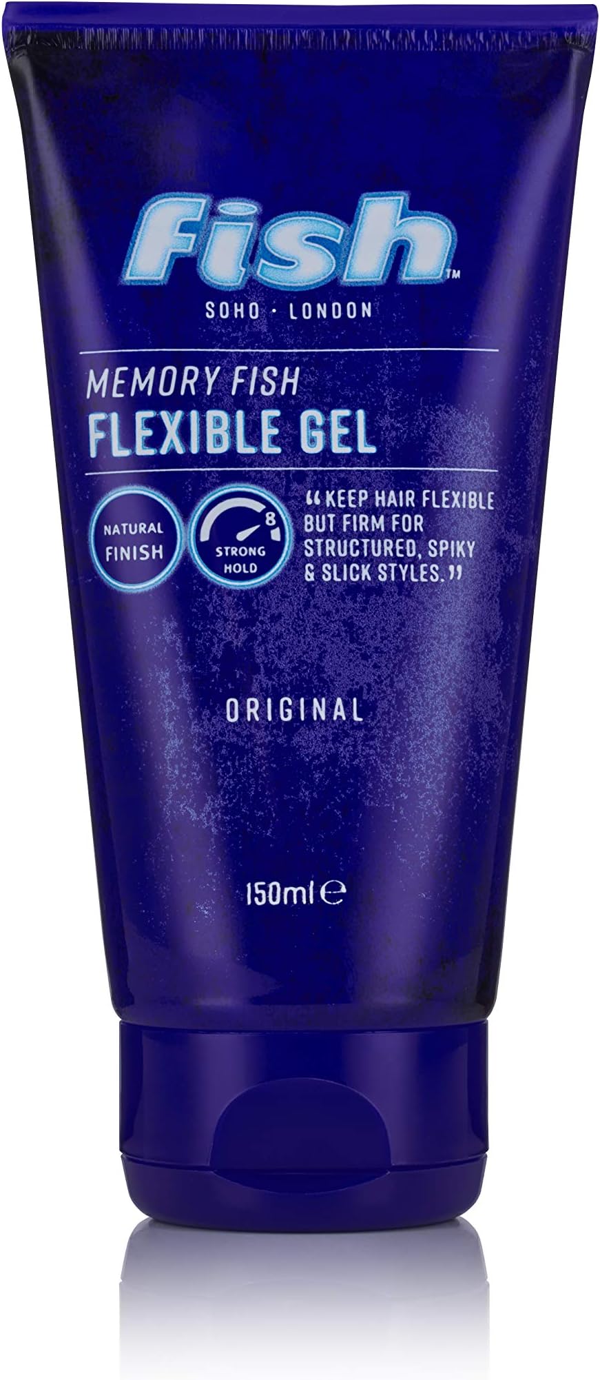 fishOriginal Memory Fish Flexible Hair Gel, Mens Hair Styling Product Suitable for Short & Medium Length Hair. Stylist & Barber Used